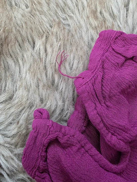 Free People Wedgewood Maxi Dress Purple With Orange Embroidery - Picture 11 of 16